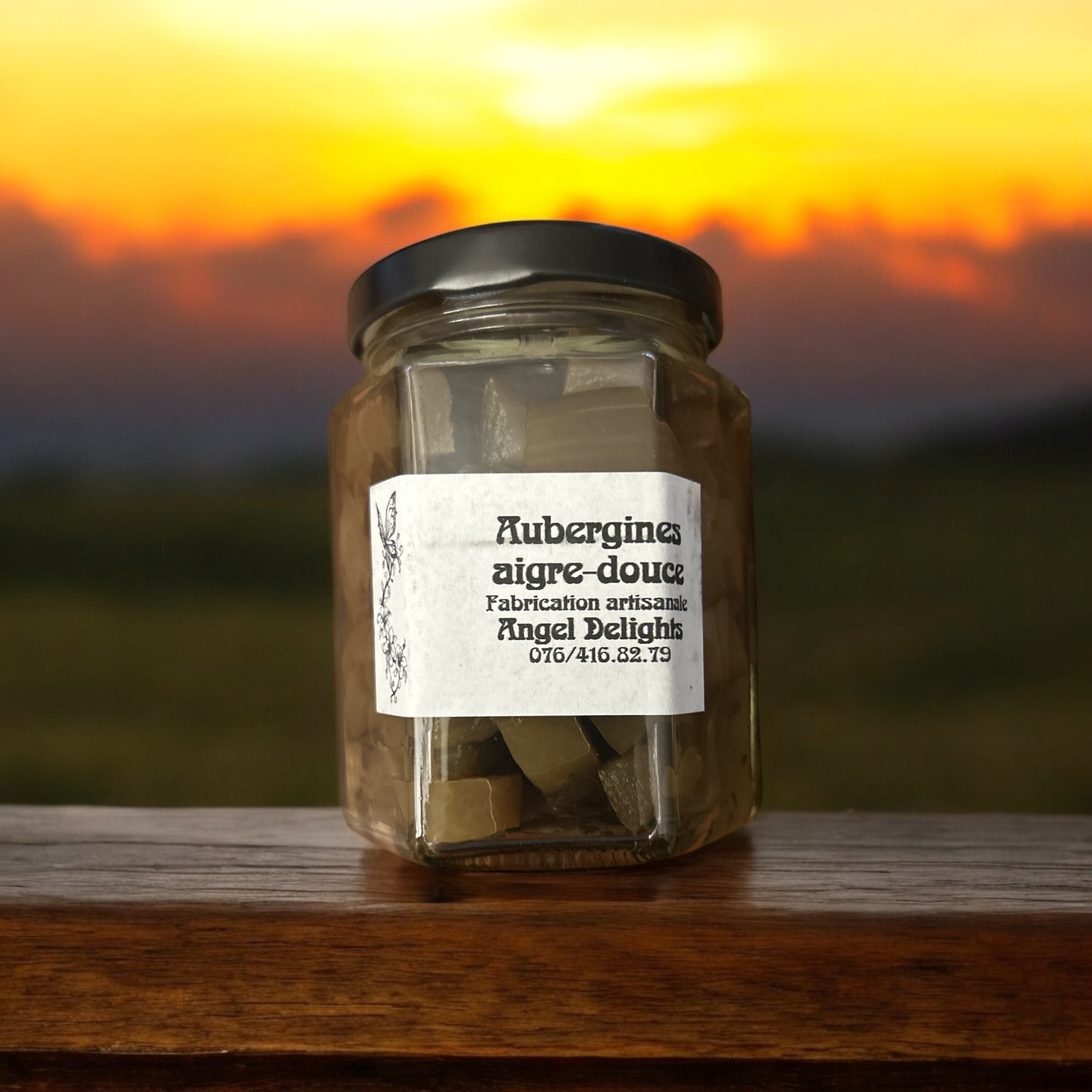 Aubergines à l'aigre douce 195 ml