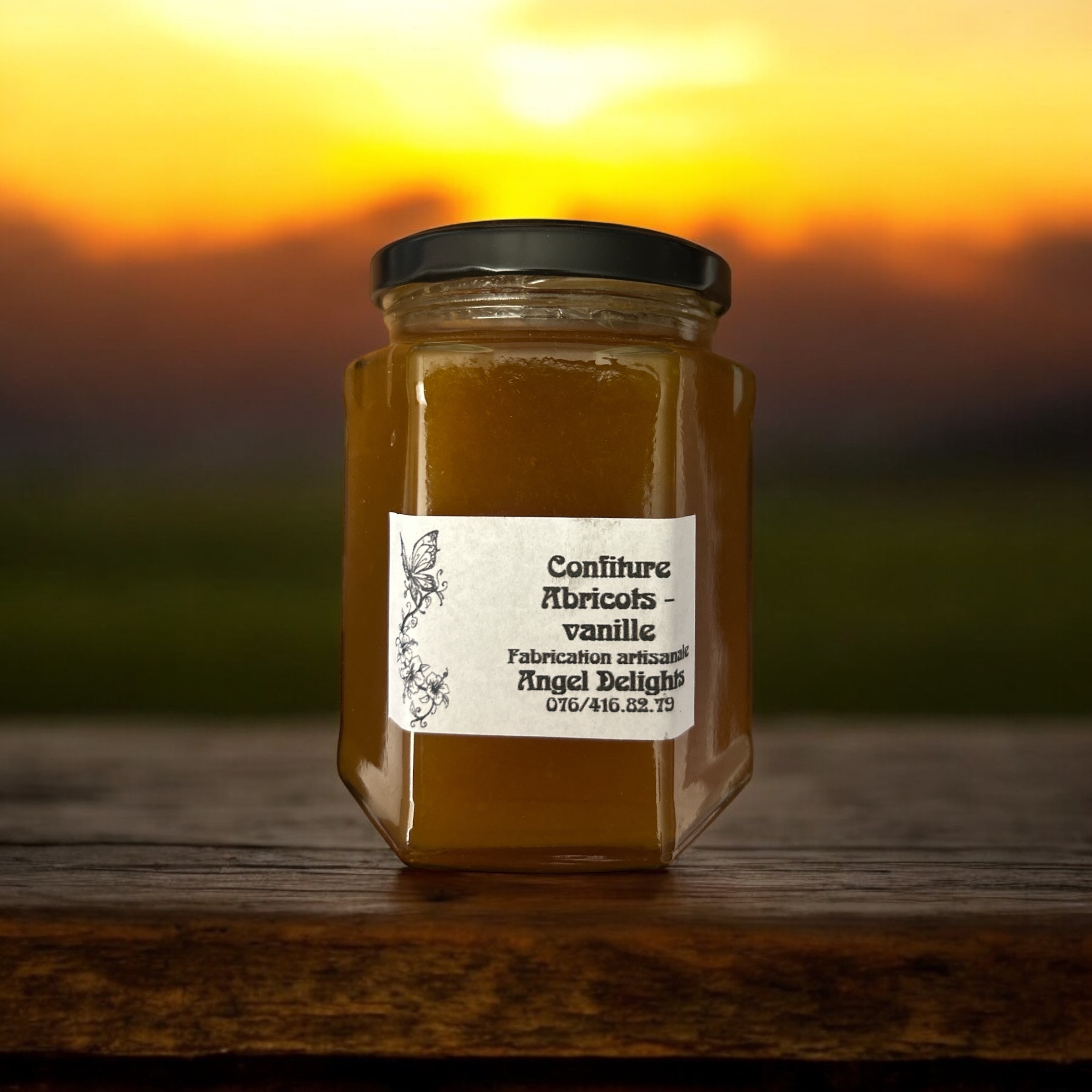 Confiture "Abricots-vanille" 275 ml