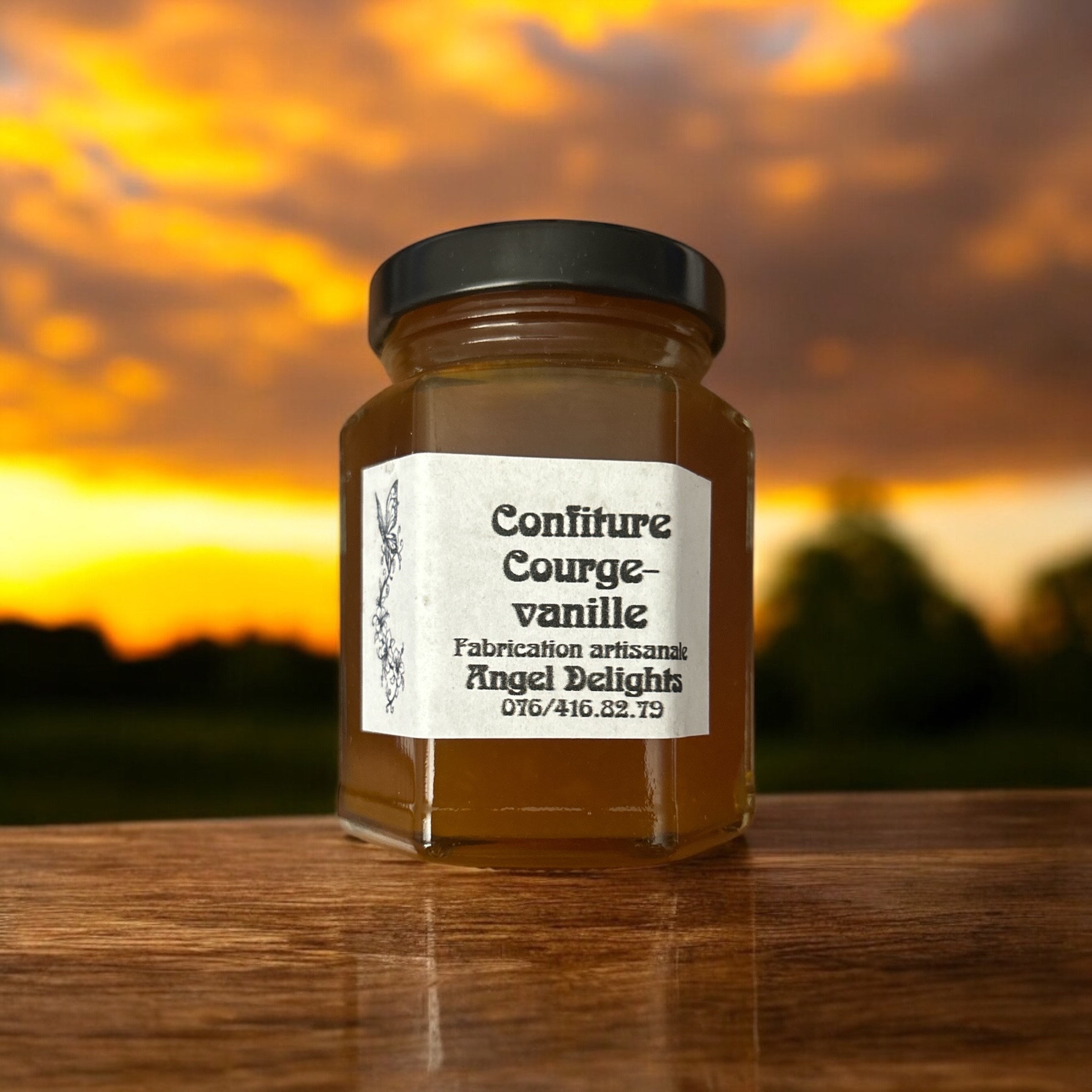 Confiture "Courge-vanille" 110 ml