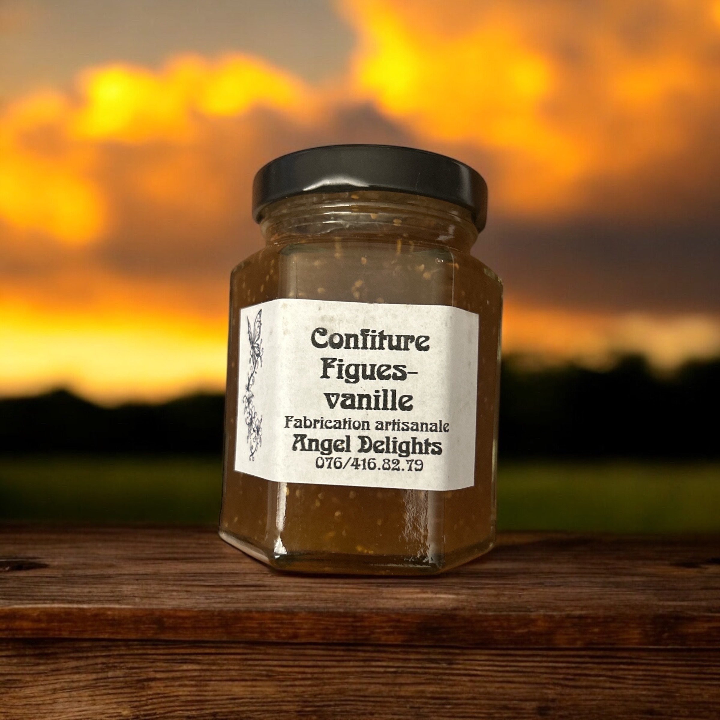 Confiture de "Figues-vanille" 110 ml