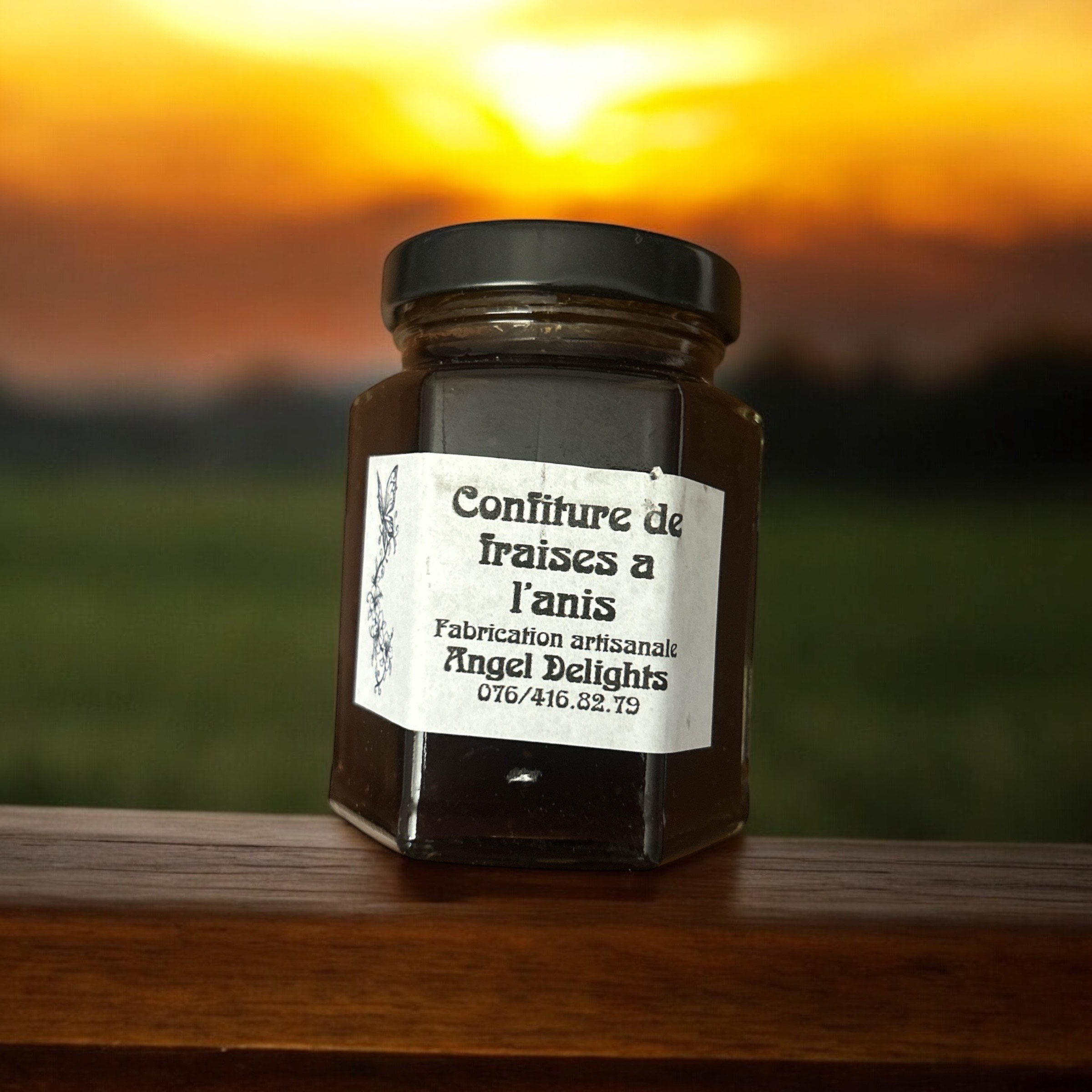 Confiture "Fraises à l'anis" 275 ml