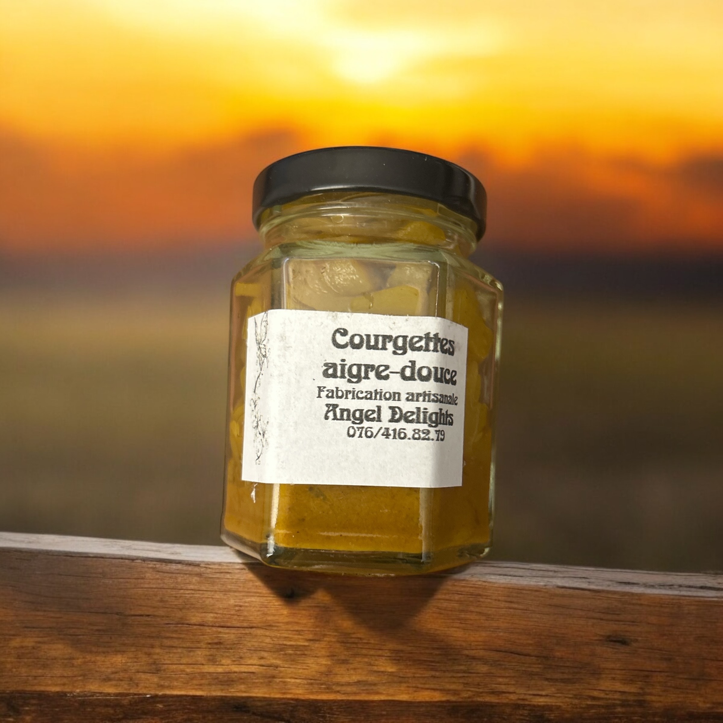 Courgettes à l'aigre douce 275 ml