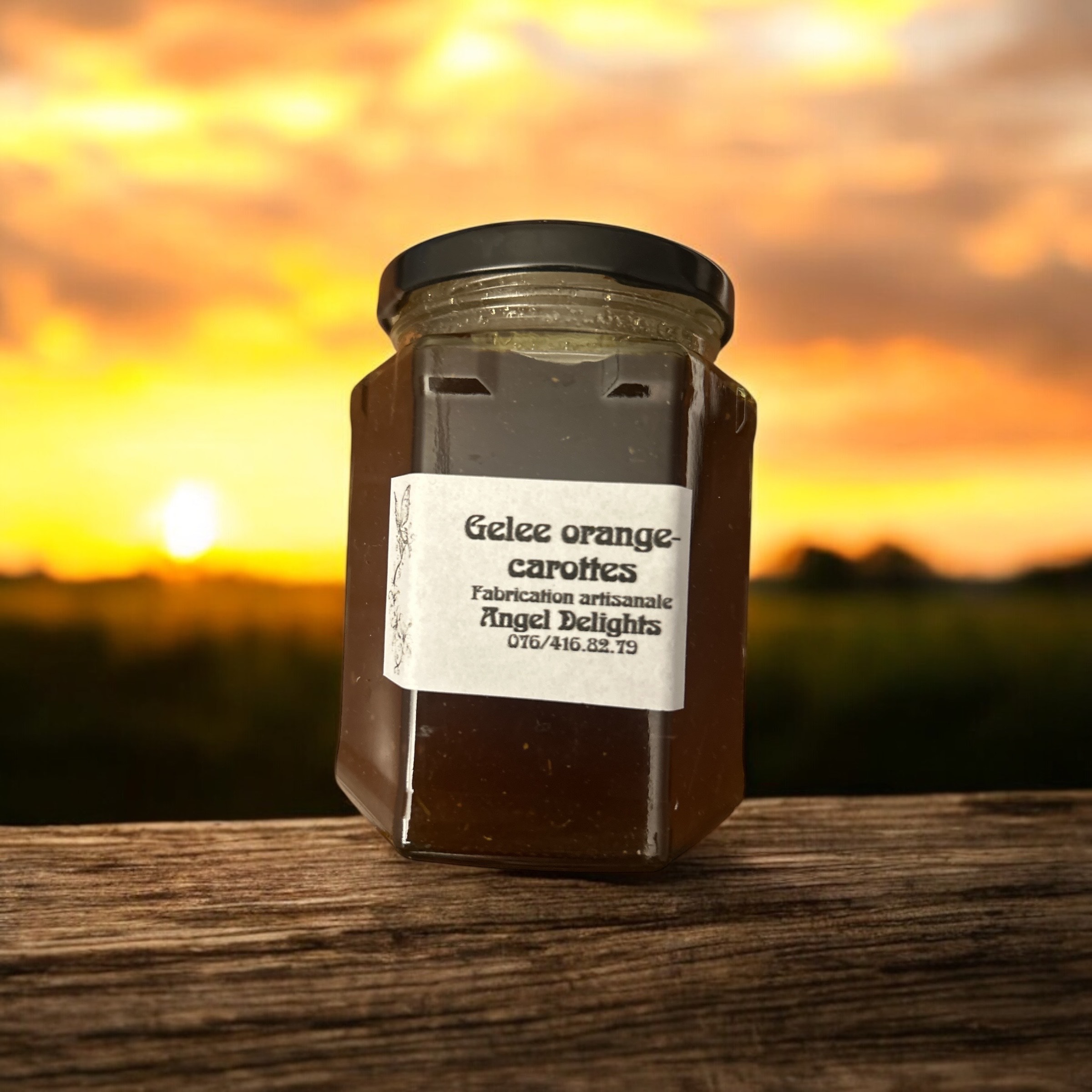 Gelée "orange carottes" 275 ml