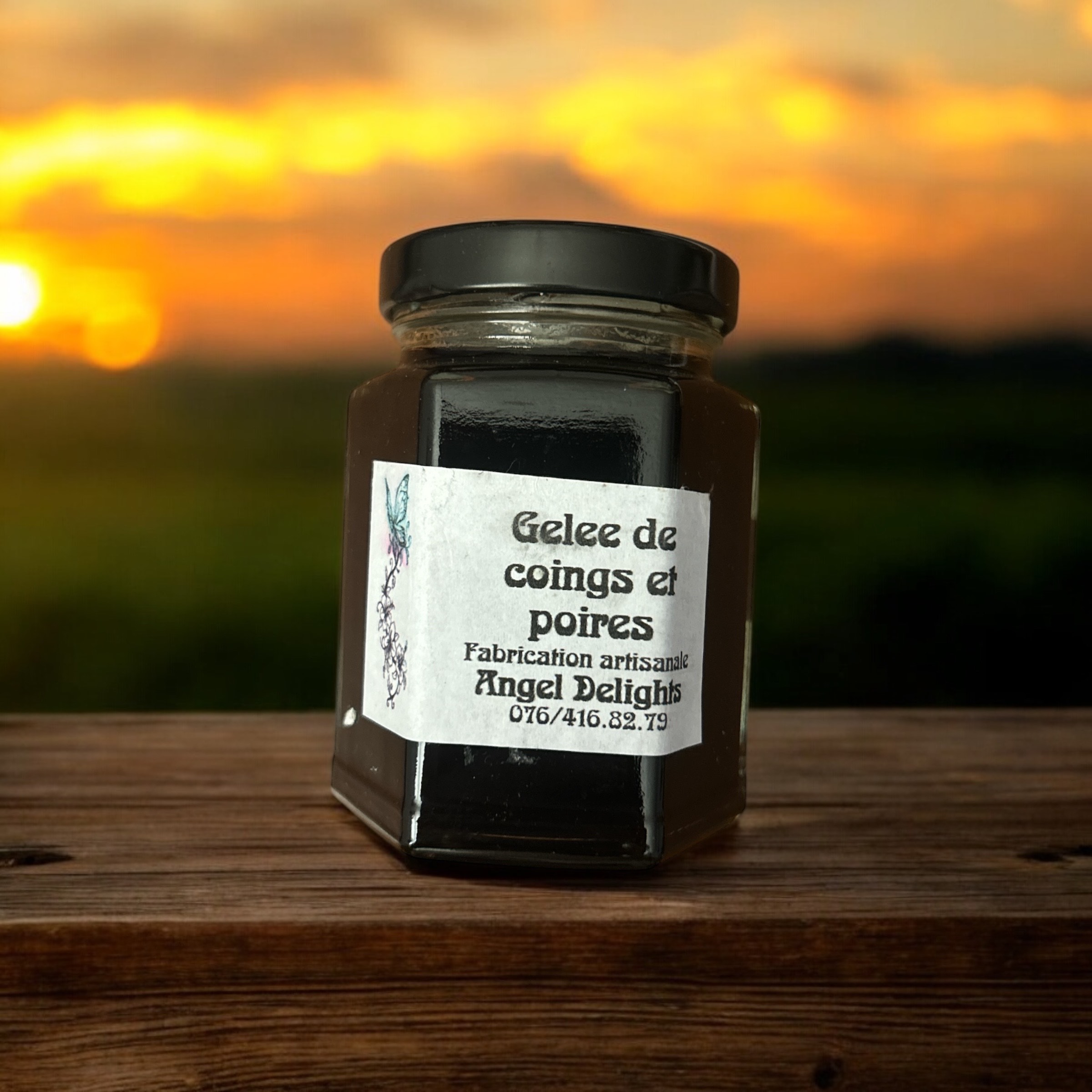 Gelée de "coings et poires" 110 ml