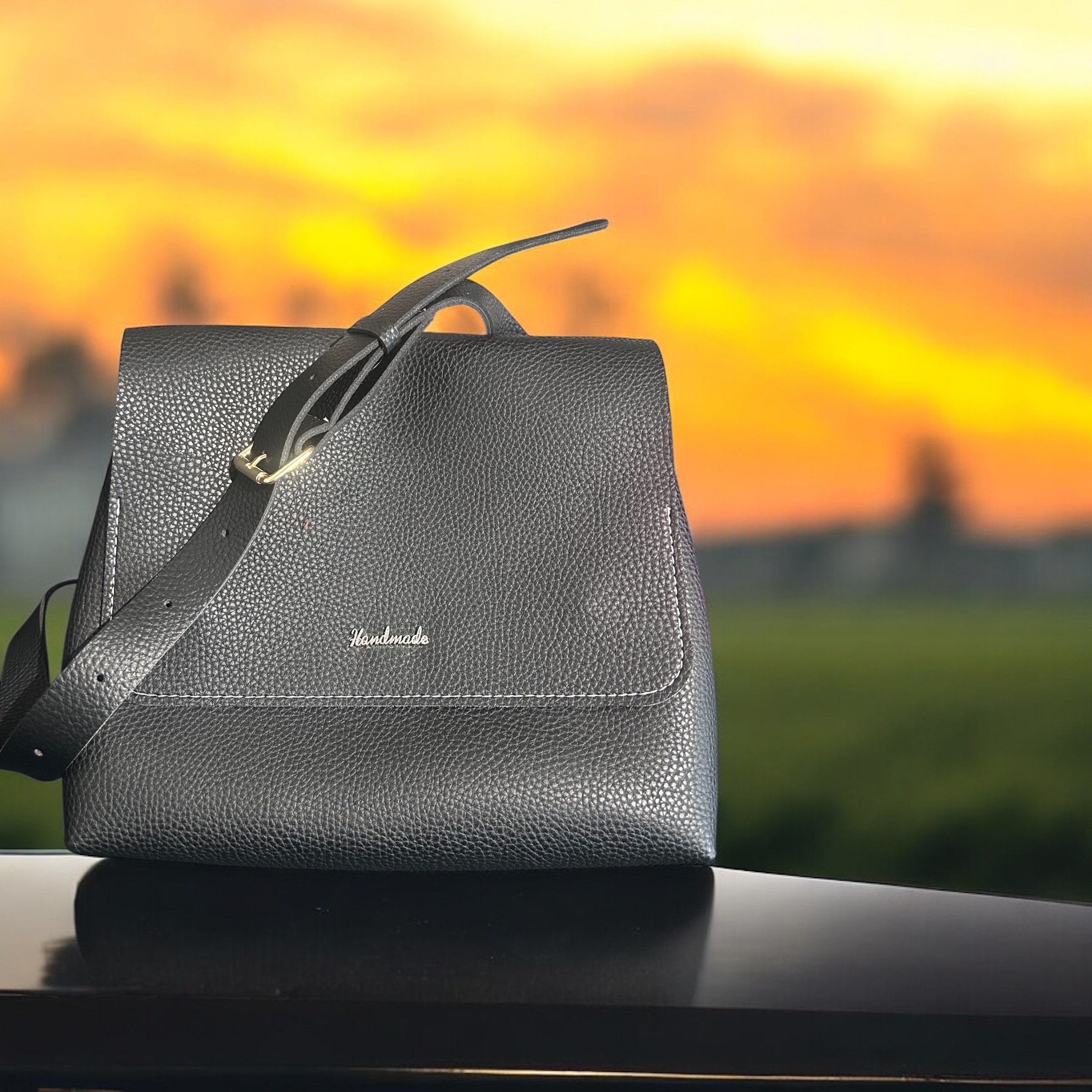 Sac à main en cuir - bandoulière