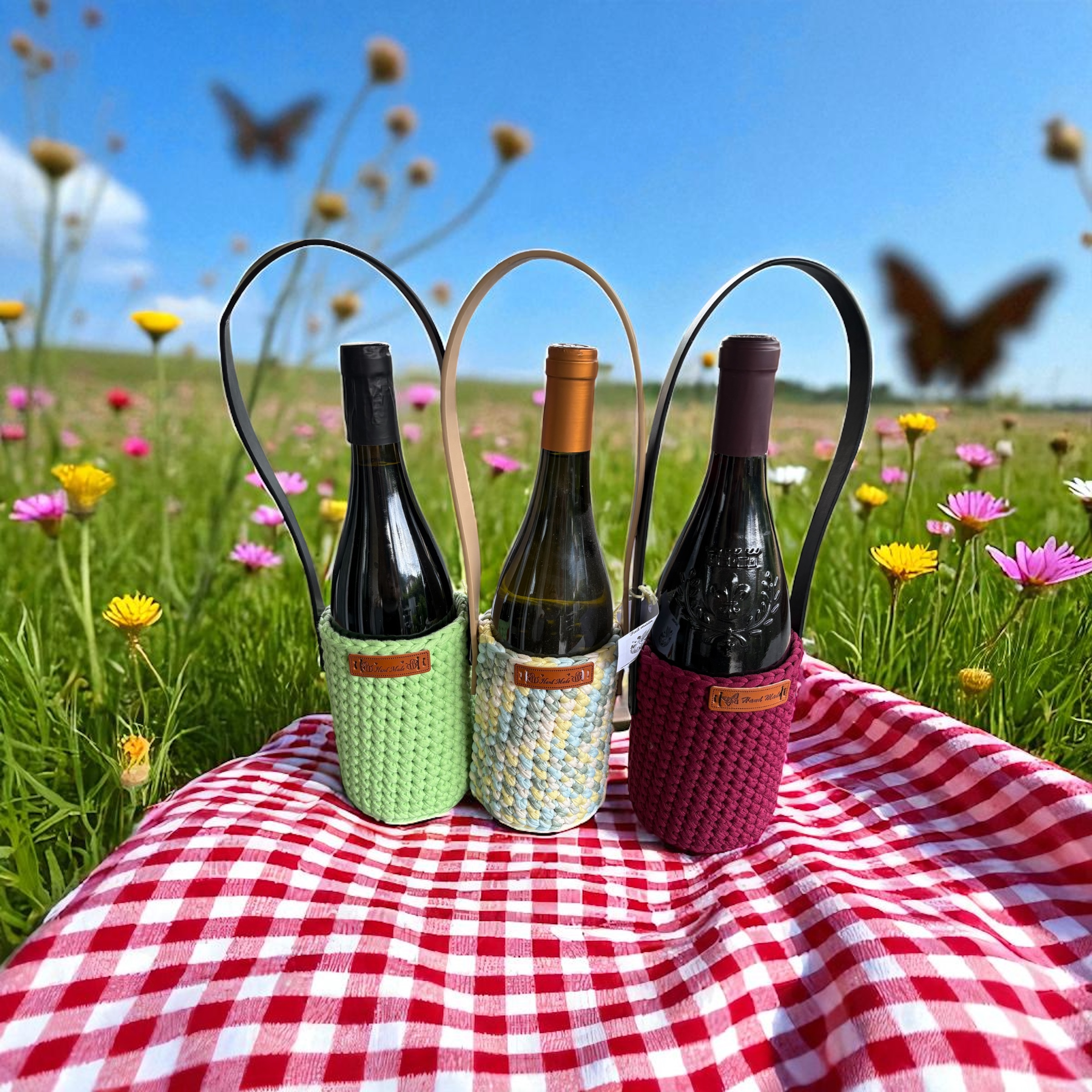 Porte bouteille 14 cm (style bourguignonne)