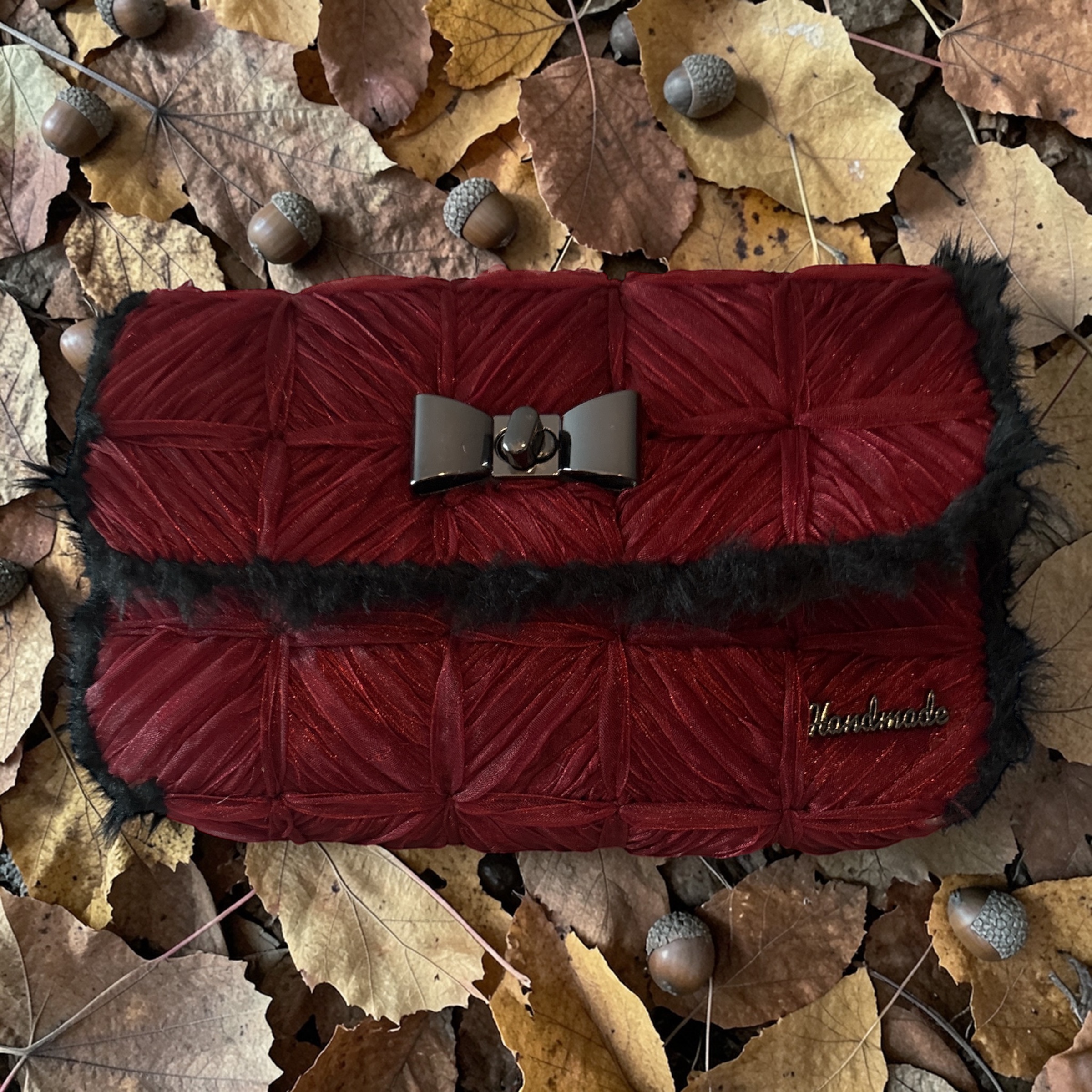 Sac à main en orgenza (22 cm large)